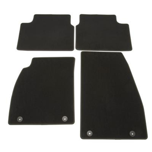 2013 Buick LaCrosse Floor Mats - Front and Rear Molded Carpet, Black