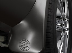 2015 Buick Enclave Splash Guards - Rear Molded - Carbon Black 22935682
