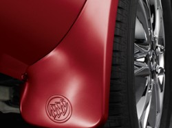 2013 Buick Enclave Splash Guards - Rear Molded - Crystal Red 22935686