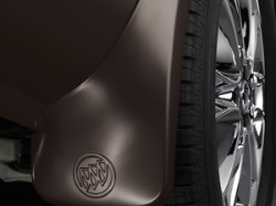 2013 Buick Enclave Splash Guards - Rear Molded - Mocha Bronze 22935688