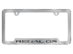 2014 Buick Regal License Plate Frame - Chrome Regal Logo 19302635
