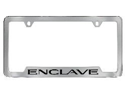 2015 Buick Enclave License Plate Frame - Black Enclave Logo 19302638
