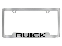 2016 Buick Encore License Plate Frame - Buick (Chrome with Bl 19302639