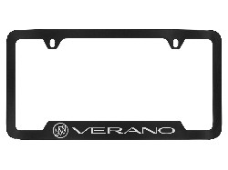 2016 Buick Verano License Plate Frame - Verano Logo - Black 19302641