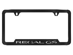 2013 Buick Regal License Plate Frame - Black Regal Logo 19302643